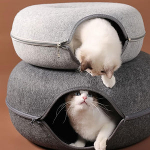 MewMew Cat Caves Charcoal Dark Grey