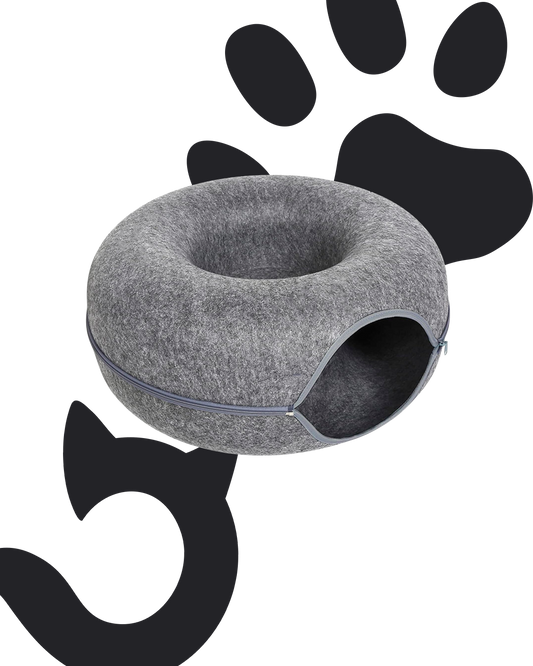 MewMew Cat Caves Charcoal Dark Grey