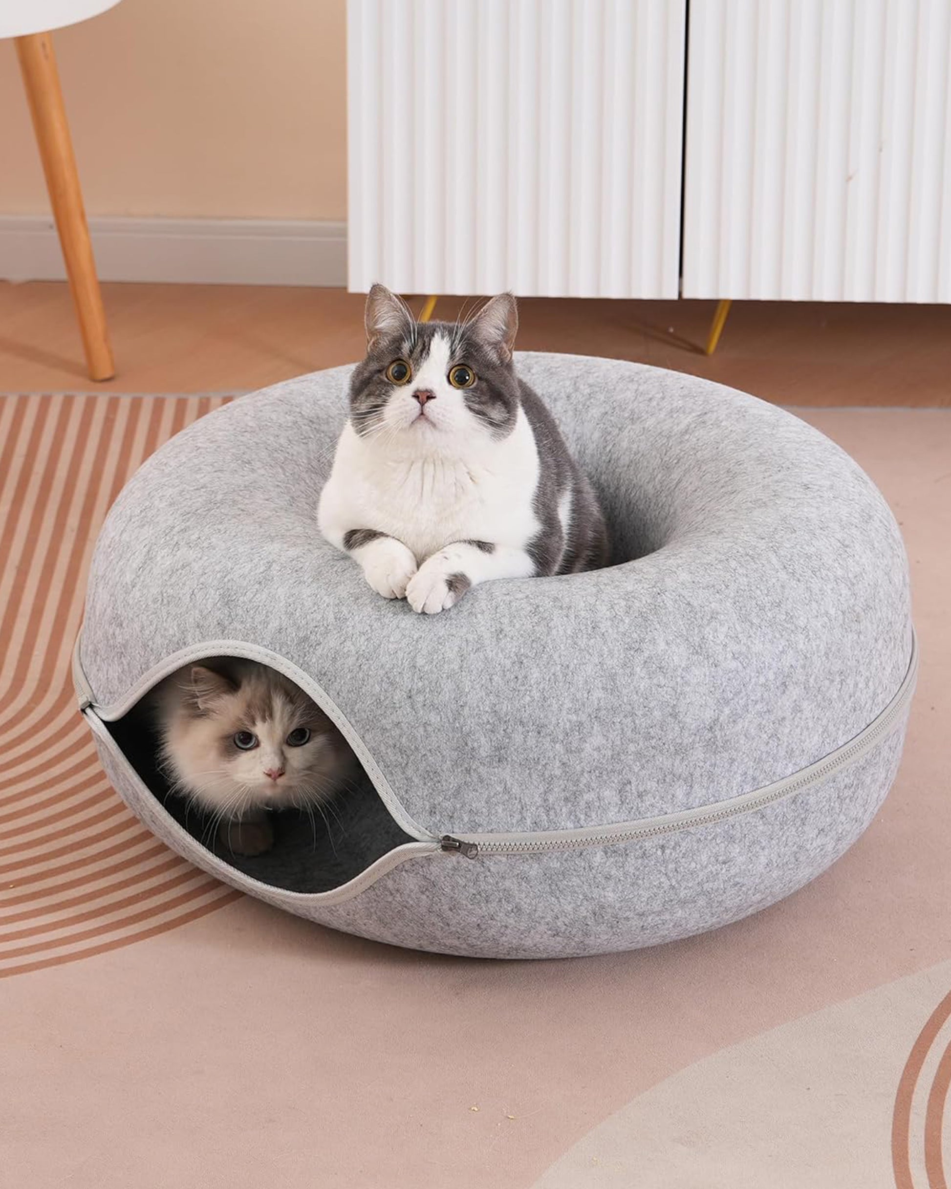 MewMew Cat Caves Light Grey
